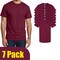 Gildan Unisex Heavy Cotton T-Shirts for Crafting, Maroon Multi-Pack Choices DIY Project Bundle